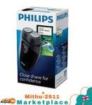 Philips Men’s Electric Travel Shaver PQ206/18 Twin Rotary Heads Cordless Battery