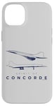 Coque pour iPhone 14 Plus Spirit Of Concorde Supersonic Avion de ligne