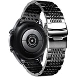 DEALELE Armband i Rostfritt Stål Kompatibel med Samsung Gear S3 / Galaxy Watch 46 mm / Huawei Watch 3/3 Pro/GT3 46 mm/GT2 46