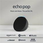 Echo Pop Newest gen | Full sound compact Wi-Fi and Bluetooth smart speaker with