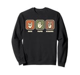 Rock On | Rock Music | Rock Paper Scissors | Rock and Roll Sweatshirt