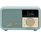 ROBERTS Revival Petite 2 DABﱓ Retro Bluetooth Radio - Duck Egg, Blue