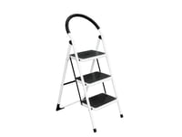 Haushalt 3 Step Steel Ladder Bl-C103 White