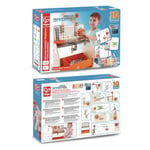 Hape Jouet en Bois - Établi en Bois de Découverte Scientifique Junior Inventor, 58 Pièces, 10 Expériences - Jouet pour Enfant dès 4 Ans - Atelier Jeux de Construction en Bois - Garçon et Fille