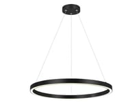 Ljus Prestige Svart Midway Pendellampa Ring Led Metall 3000K 35W