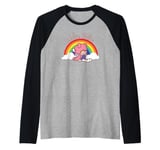 Gloomy Bear Naughty Grizzly Love Win Rainbow Pride Anime Raglan Baseball Tee