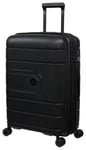 IT Luggage Eco Friendly 8 Wheel Medium Case-Black Black