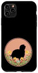 Coque pour iPhone 11 Pro Max Coton De Tulear - Chien Maman Papa Floral Fleur Mignon Jolie