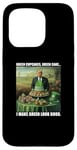 Coque pour iPhone 15 Pro Cupcake vert Trump pour la Saint-Patrick, une fierté irlandaise patriotique amusante