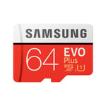 Samsung Evo Plus 64 Go MicroSDXC UHS-I Classe 10 - Neuf