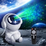 Carehabi Projecteur d'étoiles pour Astronautes, Horaire Lampe de Projection d'étoiles avec Télécommande, Veilleuse Magnétique Astronaute Colorée pour Enfants, Adultes, Chambre à Coucher