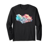 Cool fluffy Clouds Design for Man and Woman Long Sleeve T-Shirt