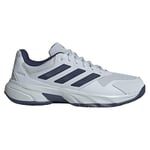 adidas Homme CourtJam Control 3 Clay Tennis Shoes Chaussures, Halo Blue/Dark Blue/Team Shock Pink 2, 47 1/3 EU