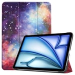 iPad Air 11 6th Gen (2024) Fodral Tri-fold Stjärnhimmel