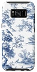 Coque pour Galaxy S8 Toile de Jouy Pattern