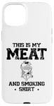 Coque pour iPhone 15 Plus I Love To Grill And Chill Griller Cook BBQ Griller Barbecue