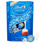 Lindt Lindor Milk & White Truffles Box Approximate 16 Balls 200g pack of 2