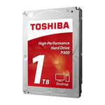 Toshiba P300 1TB HDD 7200RPM 64MB SATA III PC Internal Hard Drive - HDWD110UZSVA