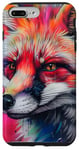 iPhone 7 Plus/8 Plus Red Fox Lover Graffiti Art Case