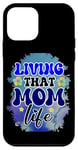 Coque pour iPhone 12 mini Vivre cette vie de maman : une expression vibrante