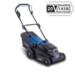 Tondeuse sans fil BC-MP380-X - coupe 38cm + mulching + ramassage + hauteur réglable - SCHEPPACH 20V IXES - sans batterie ni chargeur