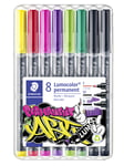 Staedtler Lumocolor perm. mixed set 8pcs