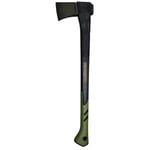 Brusletto Kikut Splitting Axe 71 cm Black/Green, 71 cm