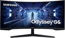 Ecran Pc Odyssey G53T 27'' 144Hz,1Ms Mprt,Dalle Va,Résolution Wqhd 2560X1440,2500:1,Incurvé 1000R,300 Cd/¿,Inclinable,Cable(S) Displayport