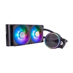 Cooler Master MasterLiquid Pro PL240 Flux A-RGB AIO CPU Liquid Cooler - Black