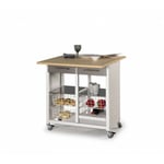 Desserte de cuisine double convertible en table d'appoint, EKO-Orme - Don Hierro