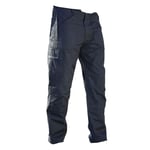 Regatta Mens New Lined Action Trouser (Short) / Pants (Navy Blue) Cotton - Size 28W/30L