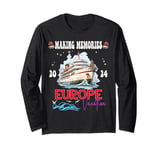 Making Memories 2024 Christmas Family Vacation Europe Trip Long Sleeve T-Shirt