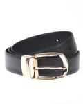 Ceinture Zegna Ceinture en cuir RÉVERSIBLE ITALIE Homme Noir BBOX 22 VIT...