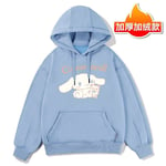 Kawaii Sanrioes Anime Cinnamoroll Tecknad Barn Huvtröja Barn Långärmade Pullover Toppar Baby Girl Pojke Kläder Kappa NM-1QWE NM-1QWE 140