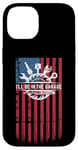 Coque pour iPhone 14 I'll Be In The Garage Auto Mechanic Project Entretien de voiture