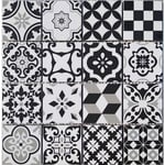 Decora Mosaicos - Boite de carrelage mosaïque arles Noir 29x29 cm