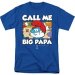 Ring Mig Stora Pappa Smurfarna T-shirt XXXL