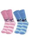 Stitch & Angel Socks 2 Pack