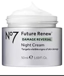 Boots No7 FUTURE RENEW Damage Reversal Night Cream 50ml 