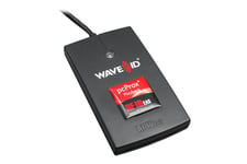 rf IDEAS WAVE ID Playback MIFARE Black Reader - RFID-läsare - USB