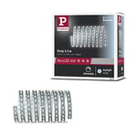 Paulmann 70828 Strips MaxLED 500 incl. 1x14 watts gradable bande Argent barre lumineuse plastique LED 6500 K, Matière, 14 W, 2,5m