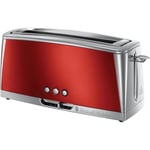 Grille-pain Luna Spécial Baguette Russell Hobbs - Rouge solaire