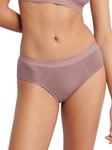 Sloggi Womens EVER Ease Hipster - Pink Polyamide - Size Medium