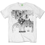 The Beatles Unisex T-Shirt: Revolver Album Cover (XXXXX-Large)