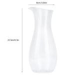 Acrylic Transparent Juice Bottle Water Wine Beverage Container Kettle Carafe For