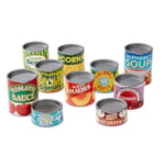 Melissa & Doug Canned Food Let's Play House Set Pretend Play Shopping NEW