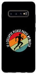 Coque pour Galaxy S10+ Si je m'effondre, veuillez suspendre ma montre Funny Running Marathon