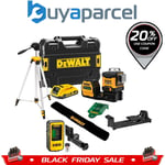 Dewalt DCE089D1G18 3x360 Green Multi Line Laser 18V 1x2.0Ah + Tripod + Receiver