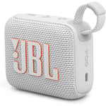 JBL GO 4, Enceinte Bluetooth ultra-portable, son JBL Pro, basses percutantes, 7 heures d'autonomie, fonction Playtime Boost, résistante à l'eau et à