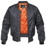 Magcomsen-Blouson Bombardier Pour Homme",Veste Coupe-Vent,Doublure Orange,Chaud,Décontracté,Optique,Happator,Automne,"Hiver